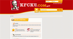Desktop Screenshot of forum.kfcku.com